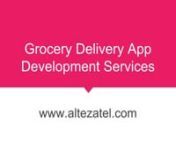 Alteza is an ecommerce mobile and web app development company that designs an offer grocery app and its services. We customize app and design apps as per clients preferences and needs. We ensure that our client is utterly satisfied with our grocery app development services. We are known for our timely delivery with the best results. We also build readymade apps. Alteza is on demand grocery app development that has been in this business for two years now. We have multiple happy clients is the US,