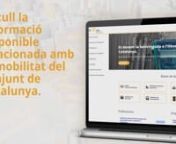 L&#39;ATM presenta l&#39;Observatori de la Mobilitat de Catalunya a l&#39;IMC21 (international Mobility Congress)