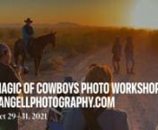 We had a blast at my recent Magic of Cowboys Photo Workshop in the Sonoran Desert just outside of Phoenix, AZ!nnThis workshop is run annually and emphasizes the action and lifestyle of living on a working ranch, plus ranch life, plus a wonderful, fun introduction to portraiture!It’s a nonstop weekend of photography and experiences you won’t forget. Thanks to the participants for being so awesome!nnThanks to the my staff, the ranch hands, cowboys and cowgirls, the Salt River Regulators