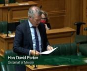 2021-11-09 - Maritime Transport (MARPOL Annex VI) Amendment Bill - Third Reading - Video 1nnDavid Parker