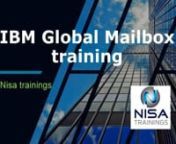 IBM Global Mailbox TrainingnnNisa’s IBM Global mailbox corporate training is the best platform to learn from the expertise. IBM Global mailbox corporate course includes import, export, troubleshooting techniques, and Global mailbox application report creations. It also consists of the global high availability mailbox and its usage, implementation of transactions through sterling B2B integrator server adapters, and the worldwide mailbox application maintenance.nnIBM sterling global mailbox 6.0