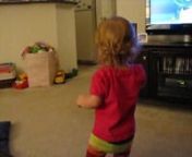 My favorite cartoon comes on and I just have to dance!! (Plus I know where to find my Backyardigans stuffed animals too!)