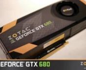 Introducing the ZOTAC GeForce GTX 680, our latest graphics card that redefines smooth seamless and lifelike gaming.nnMusic:nRocket - Kevin MacLeod (incompetech.com) Licensed under Creative Commons