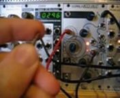 Following the Make Noise manual&#39;s suggestion for