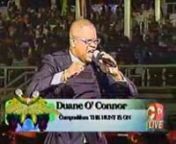 Calypso superstar Duane O&#39;Conner&#39;s video