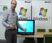 Windows 7 ile birlikte gelen Multi-touch özelliğinin Microsoft Türkiye&#39;den Mehmet Nuri Çankaya tarafından gerçekleştirilen Demosu