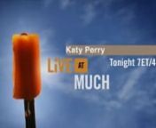 A MuchMusic promo for Katy Perry Live@Much.nA Katy-esque singer was used, then blended with the actual song for California Gurls.nnThe popsicle was shot on a 7DnnEar Candy did the audio.