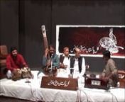 Accompanying Ustad Naseeruddin Saami are his sons Urooj Saami (vocalist &amp; tanpura). Rauf Saami on harmonium, Haroon Samuel on tabla and Zafar Qadri on tanpura.