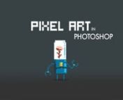 Learn how to create your own pixel art in Photoshop.