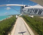 Compilation of video footage shot with a GoPro Hero2 mounted on the left wing and below the left stabilizer of a Cessna C172SP on a trip from South-Florida to the Bahamas.nnFirst take-off is out of Pompano, FL. Second take-off and first landing are at Normans Cay! Bahamas.nnUsed the standard adhesive mounts.nnMore info and images at http://www.bjornmoerman.com/Travel/Florida-The-Bahamas-from-sea/20351432_NSGtXZnnFLY SAFE &amp; ENJOYnBjorn