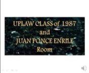 This video memorializes UPLaw Class 1987&#39;s contribution to UP Naming Mahal on the batch&#39;s 25th anniversary.It contains pictures of the Soft Launch on Nov 22, 2012 where we have as our guest of honor, our classmate, Supreme Court Justice Marvic Leonen who started it all ...