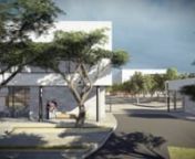 3D rendering of the planned Ramot Campus in Be&#39;er Sheva, Israel.