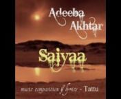Dr. Adeeba Akhtar releases new composition