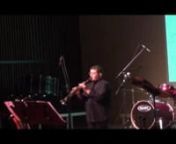 Rafaelbunyol Concert Hall. November 2012.nRicardo Capellino (Soprano saxophone)nVicent Gómez (Control and Sound Difussion)