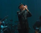 Leonard Cohen gives a performance of his song