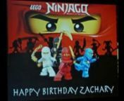 Ninjago Birthday party from ninjago