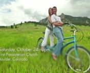 short edit of stills and video for Jason Amrich and Andrea DuBay&#39;s engagement. They used it on their wedding website to help announce their wedding date and set the tone of Boulder, Colorado and bikes.