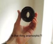 Description EDIT: This was the first video in 2012, explaining my method of modification the lens aperture to imitate the bokeh of anamorphic lenses. Since then my method was copied by several people and businesses without giving credits.