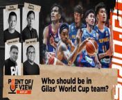 Spin.ph staff list names who should be shoo-ins for Gilas Pilipinas in the 2023 Fiba Basketball World Cup in the Philippines. #fiba #gilaspilipinas