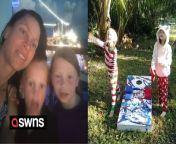 A mum has spoken of her horror after her two kids drowned using scuba tanks &#92;