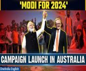 Supporters of PM Modi in Australia have initiated a campaign named &#92;