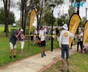 Tamworth&#39;s third annual Melanoma March on Sunday, March 24, raised more than &#36;3,000 for Melanoma Institute Australia. Video by Jonathan Hawes