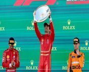 The Ferrari driver wins Down Under just two weeks after having an emergency surgery