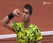 Carlos Alcaraz - 25 Impossible Sprints That Shocked The Tennis World - Super Speed from tennis star sharappova fuke
