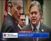 Trump&#39;s top strategist Steve Bannon is the latest White House staffer rumored to be on the chopping block.