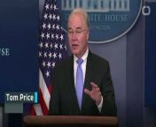 According to a HHS spokeswoman this week, the reason U.S. Human Services Secretary Tom Price has chartered nearly 25 private flights since May is to make &#92;