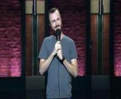 Ahamed Weinberg performs stand-up on Late Night with Seth Meyers.