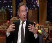 Tim Allen shares details about his old lady luncheons with Tom Hanks, getting very emotional reading through the last scene of Toy Story 4 and being a bad Santa on the set of The Santa Clause.