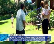 The CDC said drowning is the leading cause of unintentional deaths in children ages one to four, so &#92;