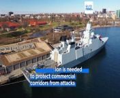 The European Union on Monday formally launched a bespoke naval mission to protect commercial vessels in the Red Sea from attacks by Iran-backed Houthi rebels.