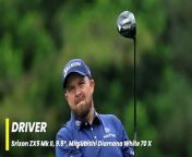 Shane reveals the 14 clubs he relies on each week and how they are set up to help him perform at his best. From his Srixon ZX5 MK II driver to his Z-Star XV ball, find out what he carries here.