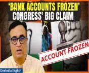 The Income Tax department&#39;s freezing of Congress party accounts, including the Youth Congress, weeks before elections sparks outcry. Party spokesperson Ajay Maken condemns the move, alleging political motives. Legal action is taken, but the freeze disrupts crucial operations. Timing, coming after the Supreme Court&#39;s electoral bonds ruling, raises suspicions. &#60;br/&#62; &#60;br/&#62;#RahulGandhi #CongressParty #AjayMaken #Congress #Supremecourt #CongressPartynews #Priyankagandhi #BJP #PMModi #Tax #Incometax #Indianews #Oneindia #Oneindia News &#60;br/&#62;~HT.99~PR.152~ED.102~