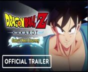 A decade later, new adventures and battles commence. Check out the launch trailer for Dragon Ball Z: Kakarot: Goku&#39;s Next Journey DLC. Dragon Ball Z: Kakarot: Goku&#39;s Next Journey will be available on PlayStation 5 (PS5), PlayStation 4 (PS4), Xbox, Nintendo Switch, and PC on February 21, 2024.