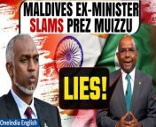 In a scathing response to President Mohamed Muizzu&#39;s recent claims of withdrawing thousands of Indian troops from the Maldives, former Maldivian Foreign Minister Abdulla Shahid has labelled the statements as just another &#39;in a string of lies&#39;. Shahid took to social media to express his scepticism about the presence of armed Indian soldiers in the island nation. &#60;br/&#62; &#60;br/&#62; #AbdullaShahid #MohamedMuizzu #Maldives #Muizzu #PMModi #Chineseofficials #PMModi #Male #MaldivesIndiaRelations #Beijing #XiJinping #China&#60;br/&#62;~PR.151~ED.155~