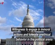 A recent study from the University of Nebraska-Lincoln delves into the unsettling reality of political polarization and its impact on moral behavior. The research suggests that individuals, regardless of age or political ideology, exhibit a willingness to engage in immoral actions and tolerate unethical behavior in the political arena more than in personal matters. Veuer’s Maria Mercedes Galuppo has the story.
