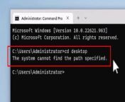 ▶ In This Video You Will Find How To Fix the system cannot find the path specified In Windows 11 cd desktop Command Prompt (cmd) ✔️.&#60;br/&#62;&#60;br/&#62; ⁉️ If You Faced Any Problem You Can Put Your Questions Below ✍️ In Comments And I Will Try To Answer Them As Soon As Possible .&#60;br/&#62;▬▬▬▬▬▬▬▬▬▬▬▬▬&#60;br/&#62;&#60;br/&#62;If You Found This Video Helpful,PleaseLike And Follow Our Dailymotion Page , Leave Comment, Share it With Others So They Can Benefit Too, Thanks.&#60;br/&#62;&#60;br/&#62;▬▬COMMANDS TEXT ▬▬&#60;br/&#62;&#60;br/&#62;cd desktop&#60;br/&#62;dir&#60;br/&#62;&#60;br/&#62;▬▬Support This Dailymotion Page By 1&#36; or More▬▬&#60;br/&#62;&#60;br/&#62;https://paypal.com/paypalme/VictorExplains&#60;br/&#62;&#60;br/&#62;▬▬ Join Us On Social Media ▬▬&#60;br/&#62;&#60;br/&#62;▶Web s it e: https://victorinfos.blogspot.com&#60;br/&#62;&#60;br/&#62;▶F a c eb o o k : https://www.facebook.com/Victorexplains&#60;br/&#62;&#60;br/&#62;▶ ︎ Twi t t e r: https://twitter.com/VictorExplains&#60;br/&#62;&#60;br/&#62;▶I n s t a g r a m: https://instagram.com/victorexplains&#60;br/&#62;&#60;br/&#62;▶ ️ P i n t e r e s t: https://.pinterest.co.uk/VictorExplains&#60;br/&#62;&#60;br/&#62;▬▬▬▬▬▬▬▬▬▬▬▬▬▬&#60;br/&#62;&#60;br/&#62;▶ ⁉️ If You Have Any Questions Feel Free To Contact Us In Social Media.&#60;br/&#62;&#60;br/&#62;▬▬ ©️ Disclaimer ▬▬&#60;br/&#62;&#60;br/&#62;This video is for educational purpose only. Copyright Disclaimer under section 107 of the Copyright Act 1976, allowance is made for &#39;&#39;fair use&#92;
