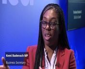 Business Secretary Kemi Badenoch has spoken out about the Tory donor racism row, describing the media&#39;s &#92;