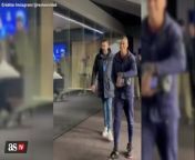 Viral moment between Mbappé and Real Sociedad mascot from mbappe