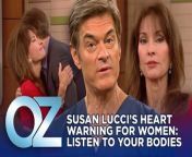 Susan Lucci shares why she’s lucky to be alive after nearly dying from heart disease a few months ago. She details the progression of her symptoms, and expresses how important it is to listen to your body, especially as a woman. &#60;br/&#62;
