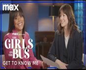 Get to know #TheGirlsontheBus. Check out our Q&amp;A with the stars of the new Max Original series from executive producers of The Flight Attendant, then tune in for the premiere March 14 only on Max.