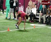 A handful of former Sooners perform at OU&#39;s Pro Day in front of numerous NFL scouts on March 12, 2024.
