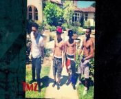 Justin Bieber and his allergy to shirts is spreading, because now even Lil Twist and Lil Za are walking around sans shirts!
