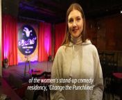 Over the past twenty years, stand-up comedy has been growing steadily in Romania, but remains predominantly masculine. Held for the first time, &#92;