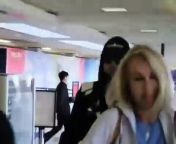 Avril Brody and boyfriend Brody Jenner make their way through LAX to catch a departing flight on Monday (December 27) in Los Angeles.