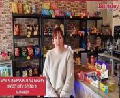 Ashton Ferrari and her partner Aidan Arnold have opened their own shop, Build-A-Box by Sweet City in Burnley&#39;s Hargreaves Street, specialsing in the new craze of freeze dried confectionery