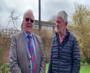 John Rowlands from Woodside, Gosport, is angry that Toob has installed an ‘eyesore’ telegraph pole next to his garden without prior consultation.